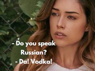 Do you speak Russian Da Vodka